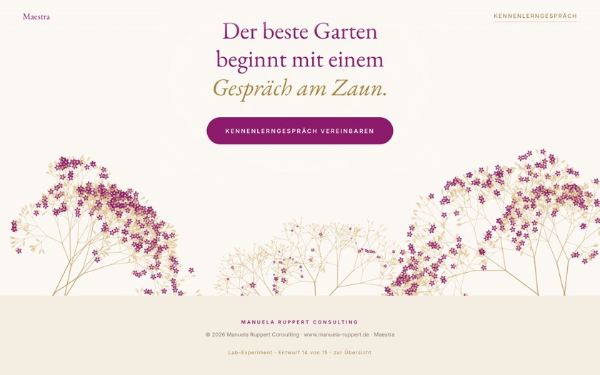 Vorschau: Der Garten